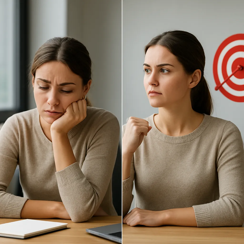 Motywacja wewnętrzna a cele życiowe – co działa lepiej