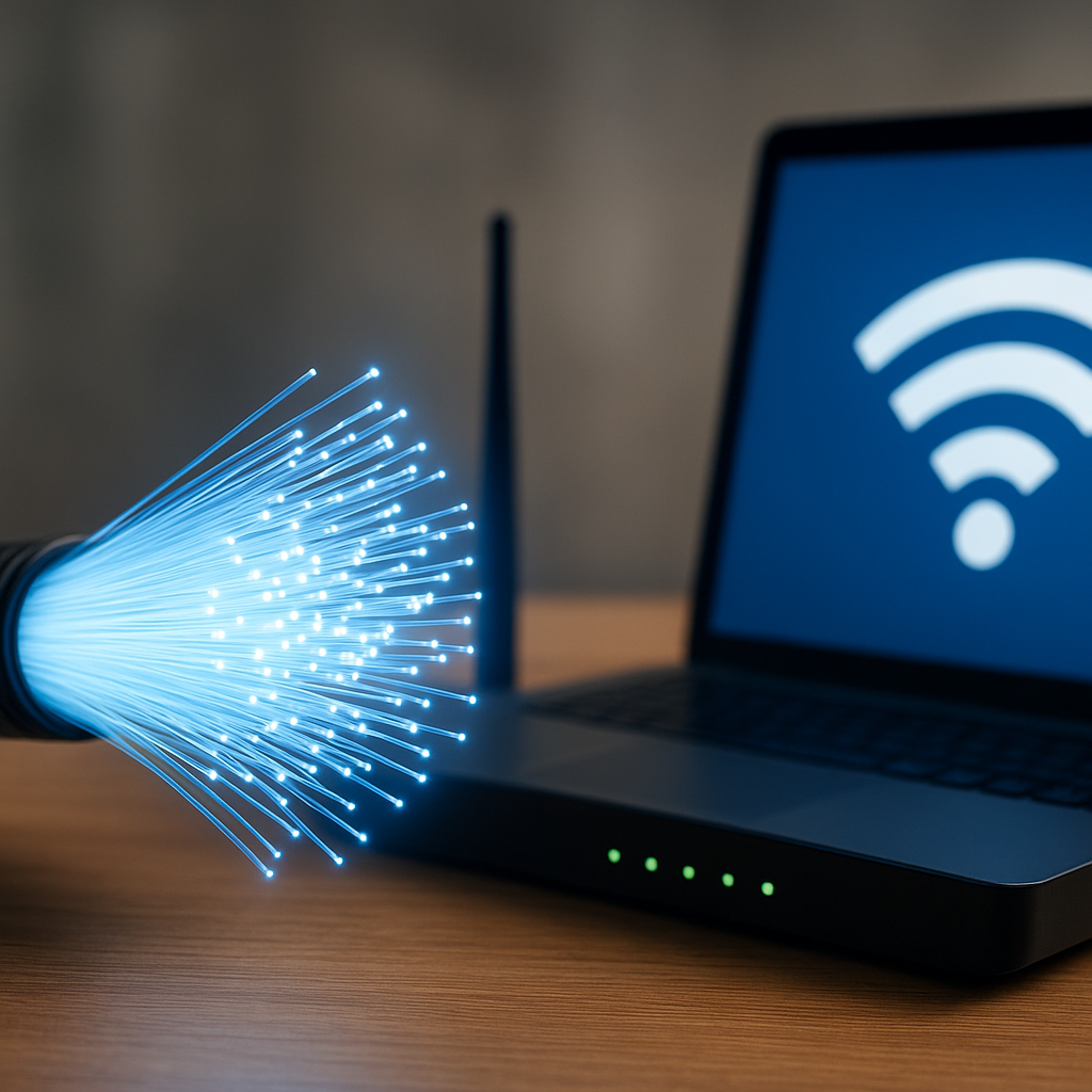 Jak działa Internet światłowodowy?