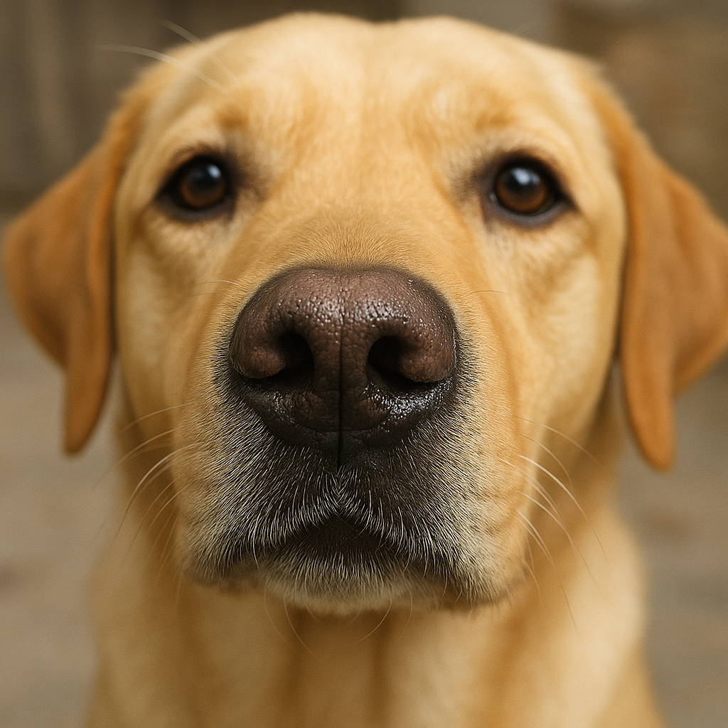 Dlaczego psy mają mokre nosy?