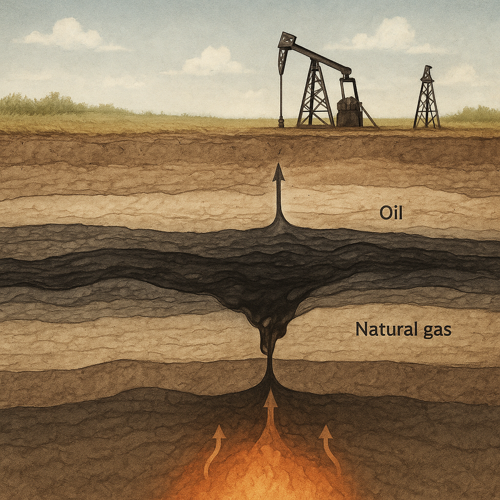 Jak powstaje ropa naftowa?