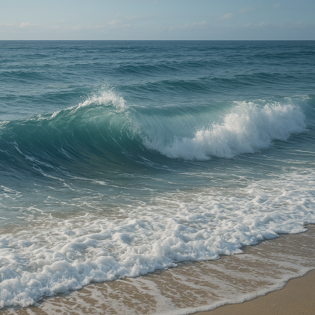 Jak powstają fale na morzu?