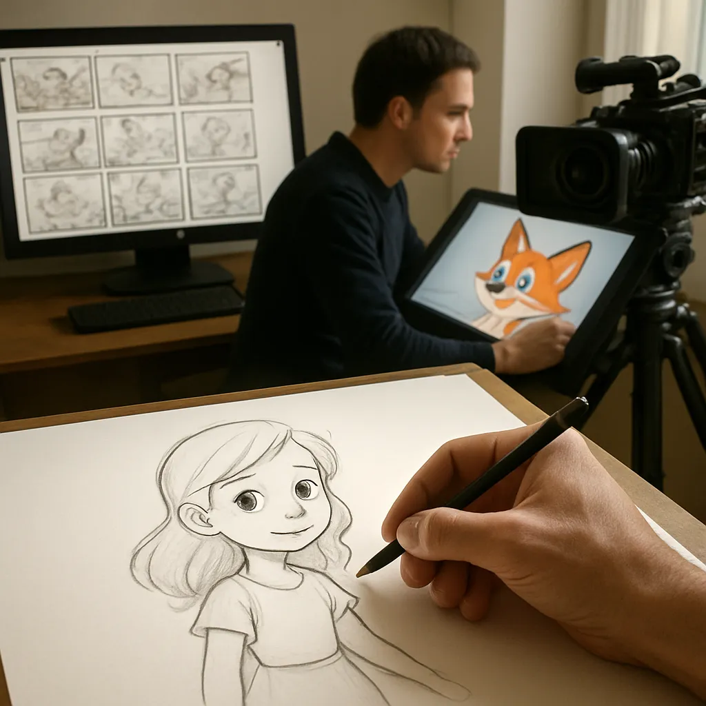 Jak powstaje film animowany?
